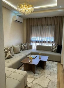 Trio table basse zigzag